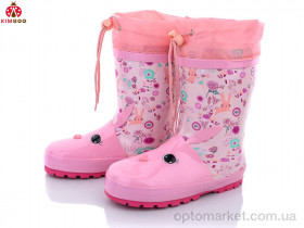 Купить Гумове взуття дитячі Y2127-2F Kimbo-o рожевий