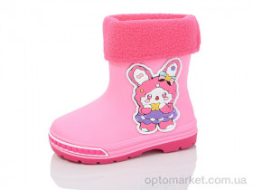 Купить Гумове взуття дитячі Y301A M&L  Alex13 рожевий