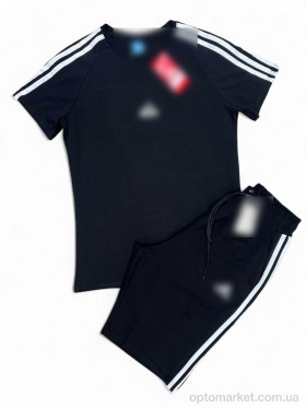 Купить Спортивний костюм чоловічі Y4-2 black A.idas чорний