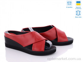Купить Шльопанці жіночі Яна червоний Golden Natali червоний