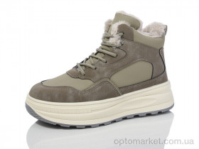 Купить Кросівки жіночі YB063-3 Ok Shoes зелений