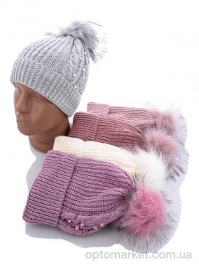 Купить Шапка дитячі YB53 mix флис Red Hat мікс