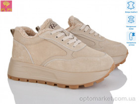 Купить Кросівки жіночі YJ688-4 PLPS бежевий
