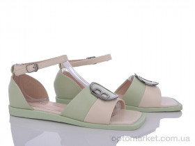 Купить Босоніжки жіночі Z179-3 Loretta зелений