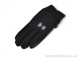 Купить Рукавички унісекс Z6-07 black U_A.mo.r чорний