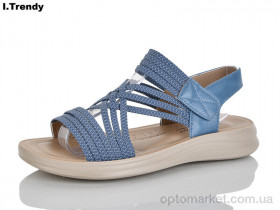 Купить Босоніжки жіночі ZK312-7 Trendy блакитний