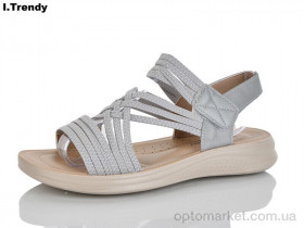 Купить Босоніжки жіночі ZK312-9 Trendy сірий