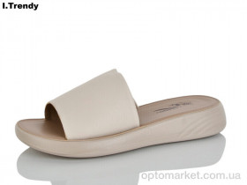 Купить Шльопанці жіночі ZK660-3 Trendy бежевий