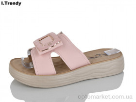 Купить Шльопанці жіночі ZK709-5 Trendy рожевий
