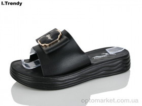 Купить Шльопанці жіночі ZK710-1 Trendy чорний