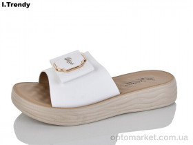 Купить Шльопанці жіночі ZK710-2 Trendy білий