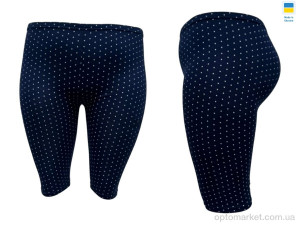 Капрі жіночі 0-2 горошок т.синій OsM синій  оптом от Optomarket