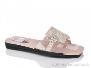 Шльопанці жіночі 00011 Hlady бежевий  оптом от Optomarket
