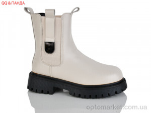 Черевики жіночі 001-2  beige QQ&Панда бежевий  оптом от Optomarket