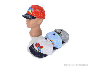 Кепка дитячі 0014-10 mix Кепочный стиль мікс  оптом от Optomarket