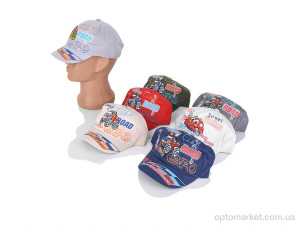 Кепка дитячі 0015-5 mix (50) Кепочный стиль мікс  оптом от Optomarket