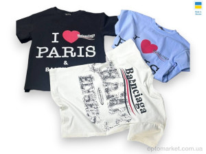 Футболка дитячі 003-3 білий (92р) Fashion Classic Luxury Style білий  оптом от Optomarket