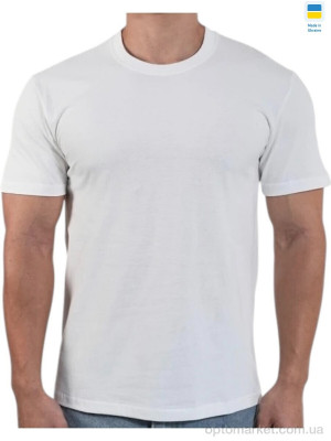 Футболка чоловічі 003 білий Riza білий  оптом от Optomarket