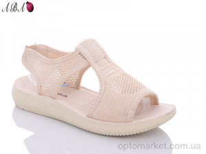 Босоніжки жіночі 003 Aba бежевий  оптом от Optomarket