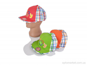 Кепка дитячі 005-10 mix Кепочный стиль мікс оптом от Optomarket