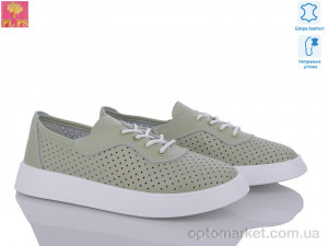 Кросівки жіночі 0069-04 PLPS зелений  оптом от Optomarket