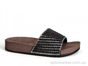Шльопанці жіночі 008-11 STT чорний  оптом от Optomarket