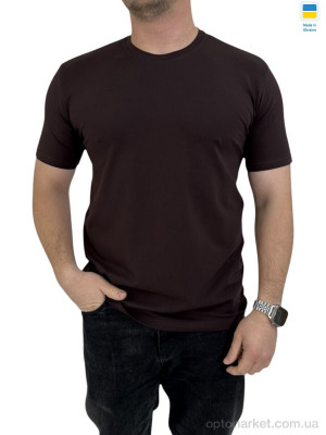 Футболка чоловічі 0080 шоколад Margo коричневий  оптом от Optomarket