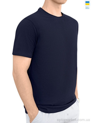 Футболка чоловічі 0080 синій Margo синій оптом от Optomarket