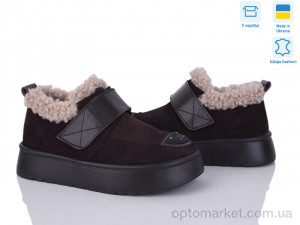 Туфлі жіночі 0091-20 Tamei коричневий  оптом от Optomarket