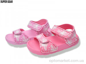 Босоніжки дитячі 01-311 mix Super Gear рожевий  оптом от Optomarket