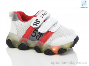 Кросівки дитячі 01-C3LED Xifa kids білий оптом от Optomarket
