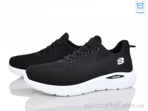 Кросівки чоловічі 01078-1 піна Hongquan чорний  оптом от Optomarket