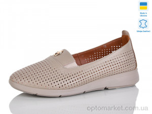 Туфлі жіночі 012-41 Amir коричневий  оптом от Optomarket