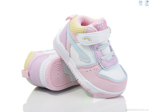 Кросівки дитячі 01338D Bi&Ki рожевий  оптом от Optomarket