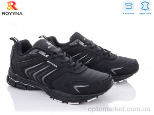 Кросівки чоловічі 014DB-4 Royyna чорний  оптом от Optomarket