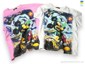 Футболка дитячі 017-1 білий (116р) Fashion Classic Luxury Style білий  оптом от Optomarket