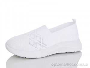 Сліпони жіночі 019-2 Yimeili білий оптом от Optomarket