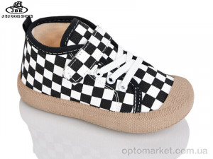 Кеди дитячі 02-215 black Jibukang чорний  оптом от Optomarket