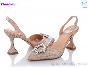 Туфлі жіночі 02-6-7-5 Zhasmin золотий  оптом от Optomarket