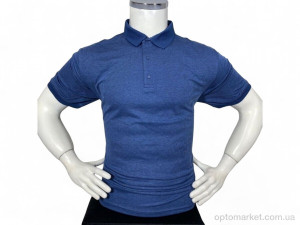 Футболка чоловічі 0202 синій Mabi синій  оптом от Optomarket