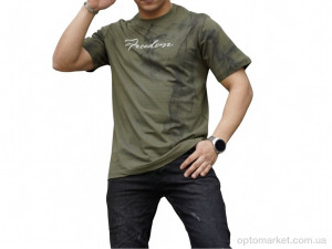 Футболка чоловічі 0217 зелений Mabi зелений  оптом от Optomarket