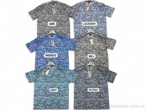 Футболка чоловічі 0221 mix Mabi мікс  оптом от Optomarket