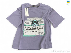 Футболка дитячі 023 графіт (110р) Fashion Classic Luxury Style графіт  оптом от Optomarket