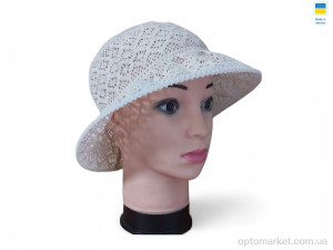 Капелюх жіночі 0248 бежевий Mabi бежевий оптом от Optomarket