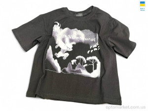 Футболка дитячі 025 чорний (110р) Fashion Classic Luxury Style чорний  оптом от Optomarket