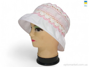 Капелюх жіночі 0253 білий Mabi білий  оптом от Optomarket