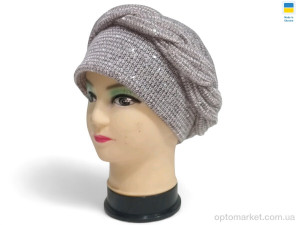 Чалма жіночі 0334 рожевий Mabi рожевий  оптом от Optomarket