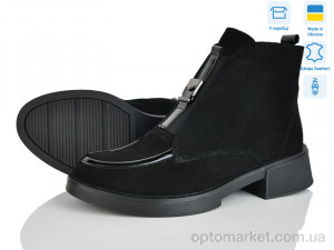 Черевики жіночі 04141-14 Ailinda чорний оптом от Optomarket