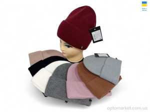 Шапка жіночі 0427 mix Mabi мікс  оптом от Optomarket