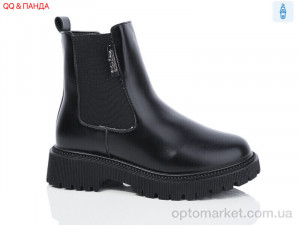 Черевики жіночі 0444-1 QQ&Панда чорний  оптом от Optomarket
